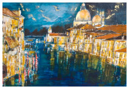 Venice Twilight Acrylic 15 x 22