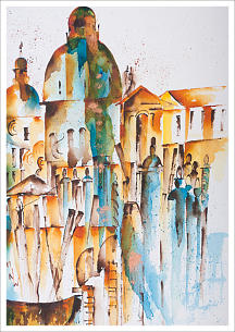 ''Venice II'' Watercolour 15'' x 11''